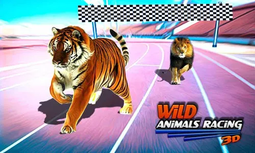 Wild Animals Racing 3D screenshot 5