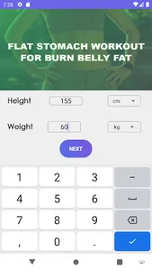 Losing Weight: Belly fat screenshot 1
