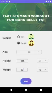 Losing Weight: Belly fat screenshot 2
