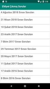 Ehliyet Sınav Soruları 2023 screenshot 0