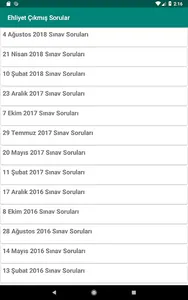 Ehliyet Sınav Soruları 2023 screenshot 6