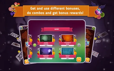 Solitaire Halloween Story screenshot 12