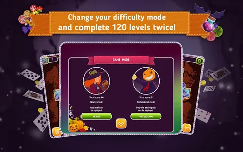 Solitaire Halloween Story screenshot 13