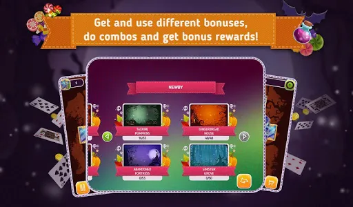Solitaire Halloween Story screenshot 7
