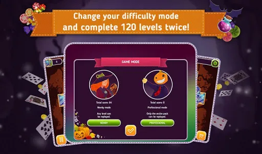 Solitaire Halloween Story screenshot 8