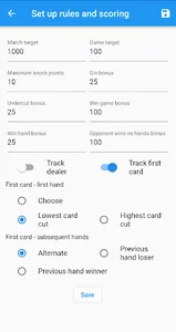 Gin Rummy Scorecard screenshot 3