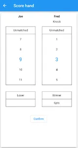 Gin Rummy Scorecard screenshot 6