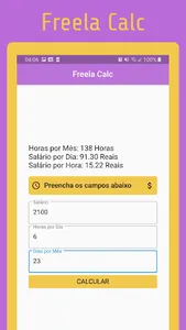 Freela Calc screenshot 2