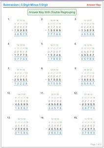 Math Long Subtraction Pro screenshot 10