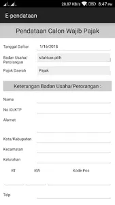 e-Pendataan Kabupaten Serang screenshot 6