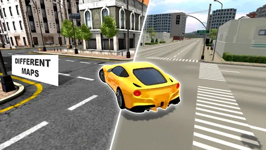 Car Driving Simulator in City screenshot 1