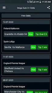 Mega Sure 2+ Odds screenshot 0