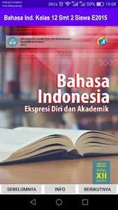 Bahasa Indonesia Kelas 10 Smt  screenshot 0