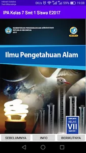 IPA Kelas 7 Smt 1 Siswa E2017 screenshot 0