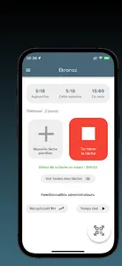 Ekronoz - pointage screenshot 1