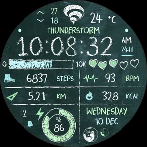 Back to School - Watch Face screenshot 24