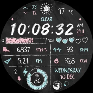 Back to School - Watch Face screenshot 25