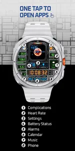 Chrono Core - Watch Face screenshot 20