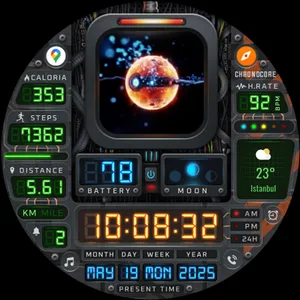 Chrono Core - Watch Face screenshot 24