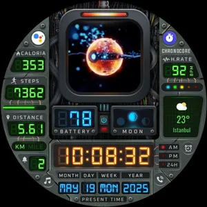 Chrono Core - Watch Face screenshot 25