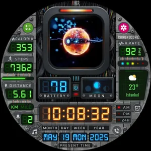 Chrono Core - Watch Face screenshot 26