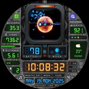 Chrono Core - Watch Face screenshot 27