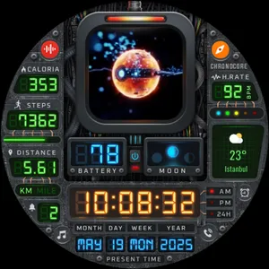 Chrono Core - Watch Face screenshot 28