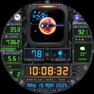 Chrono Core - Watch Face screenshot 29