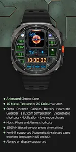 Chrono Core - Watch Face screenshot 3
