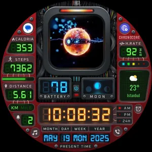Chrono Core - Watch Face screenshot 30