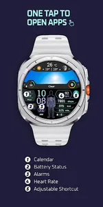 BioSky-X - Watch Face screenshot 12
