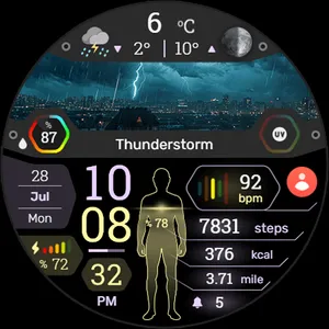BioSky-X - Watch Face screenshot 29