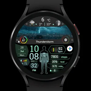 BioSky-X - Watch Face screenshot 7