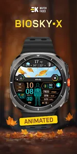 BioSky-X - Watch Face screenshot 8