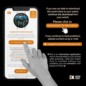 BioSky-X - Watch Face screenshot 9