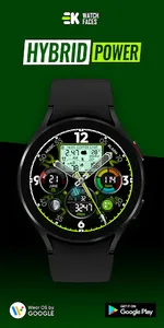 Hybrid Power - Watch Face screenshot 0