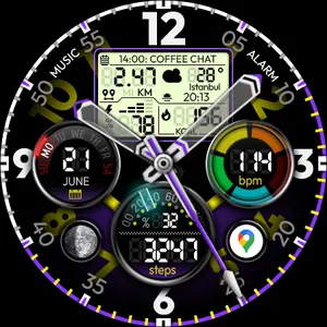 Hybrid Power - Watch Face screenshot 30