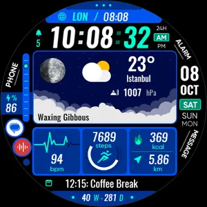 Information Tiles - Watch Face screenshot 24