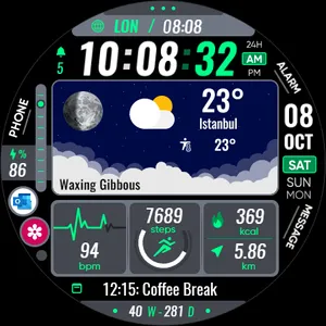 Information Tiles - Watch Face screenshot 27