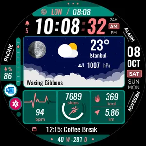 Information Tiles - Watch Face screenshot 29