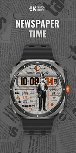 Newspaper Time - Watch Face screenshot 0