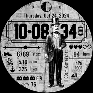 Newspaper Time - Watch Face screenshot 28