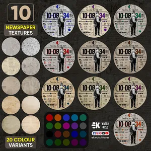 Newspaper Time - Watch Face screenshot 6