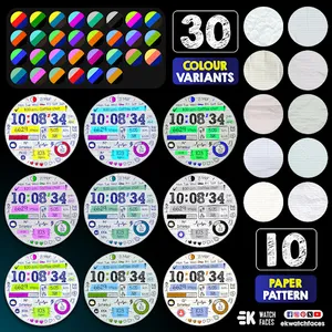 Paper of Time - Watch Face screenshot 13