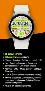 Paper of Time - Watch Face screenshot 3