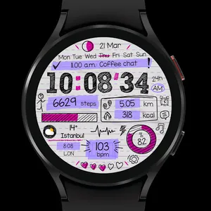 Paper of Time - Watch Face screenshot 7