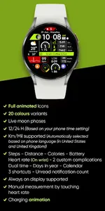 Premium Info - Watch Face screenshot 11