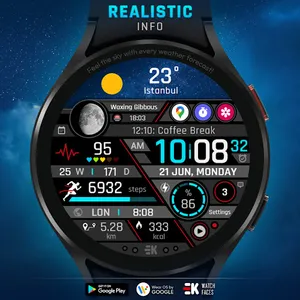 Realistic Info - Watch Face screenshot 14