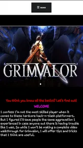 Guide for Grimvalor screenshot 0