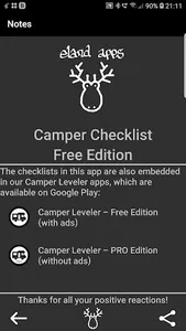 Camper Checklist screenshot 7